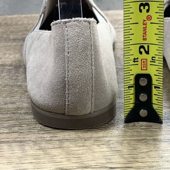 Lucky Brand~Women’s~”Charsa”~Gray Soft Suede Slip On Loafers~Size 8.5 - Picture 5 of 8